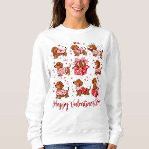 Valentines dachshundar t shirt