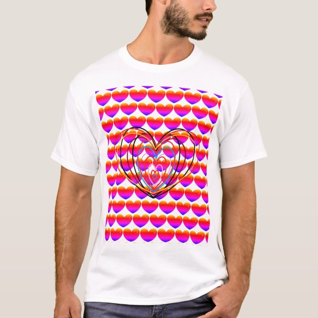 Valentines dag T-Shirt för män eller kvinnor (Framsida)