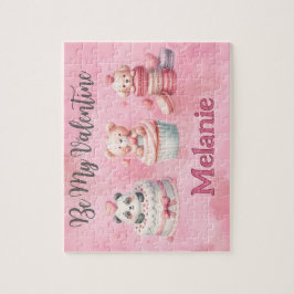 Valentine's Day Animal Kid Puzzle Pussel