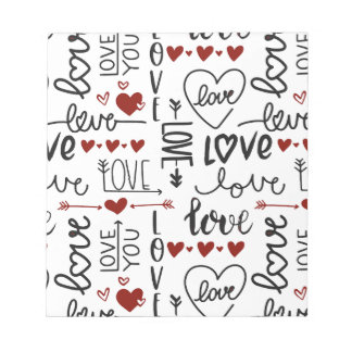 Valentines Day Anteckningsblock