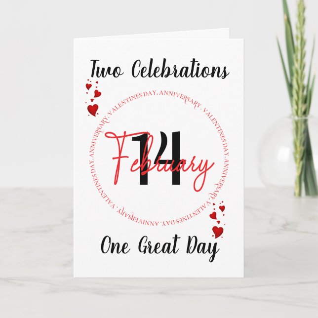 Valentines day-årskort helgkort (Framsida)