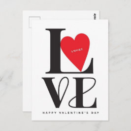 Valentine's Day  Be Mine Valentine's Day Card Vykort