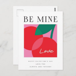 Valentine's Day  Be Mine Valentine's Day Card Vykort
