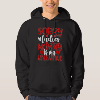 Valentines day beklagar att Dam Mamma är min Valen Hoodie
