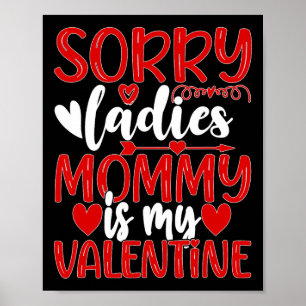Valentines day beklagar att Dam Mamma är min Valen Poster