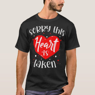 Valentines day beklagar att det här hjärtat börjar t shirt