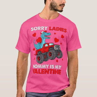 Valentines day beklagar Dam Mamma Funny Trex Lastb T Shirt