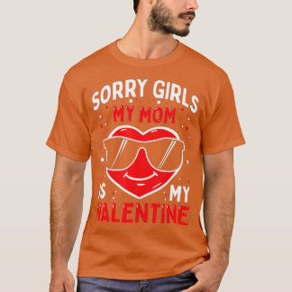 Valentines day Boys Kids Förlåt att tjejer mitt Ma T Shirt