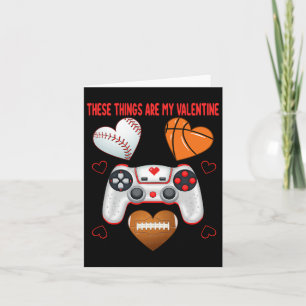 Valentines day Boys Manar Hearts Spelfotboll Bas Kort