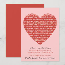 Valentines day bröllopsfest inbjudan sweetheart