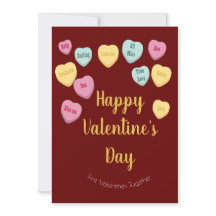 Valentines day | Candy Hearts HBT Roligt Photo