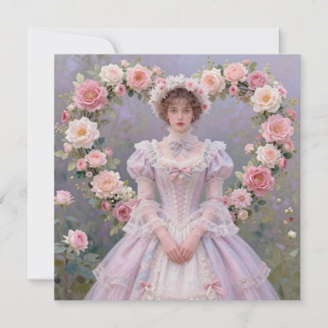 Valentines Day Card by DarkerButOlder 4 Julkort (Framsida)