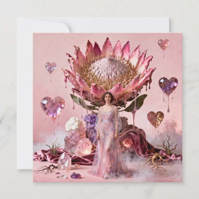 Valentines Day Card by Eloise Pixlyne Kort (Framsida)