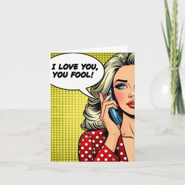 Valentine's Day Card Helgkort (Framsida)