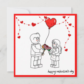 Valentines Day Card  Julkort