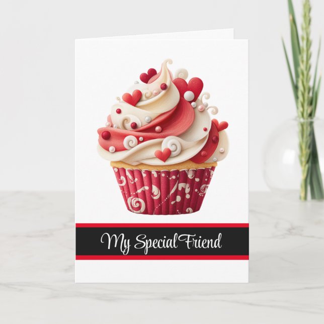 Valentine's Day Card-My Special Friend  Helgkort (Framsida)