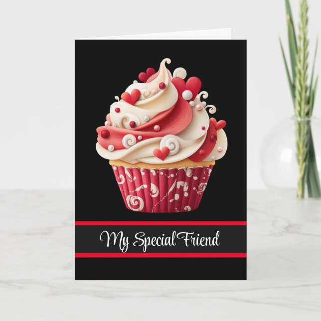 Valentine's Day Card-My Special Friend  Helgkort (Framsida)