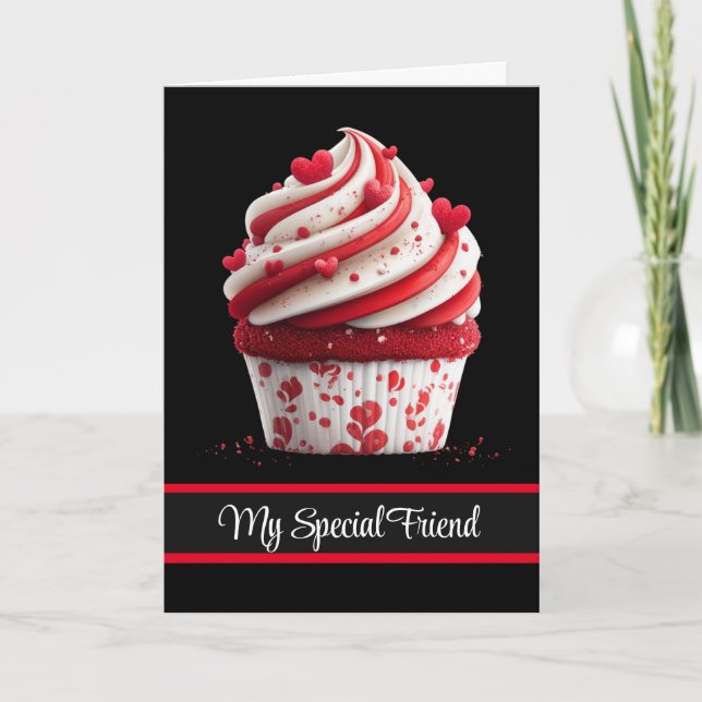 Valentine's Day Card-My Special Friend  Helgkort (Framsida)