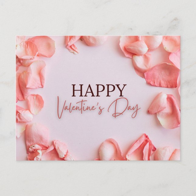 Valentine's Day Card Vykort (Framsida)