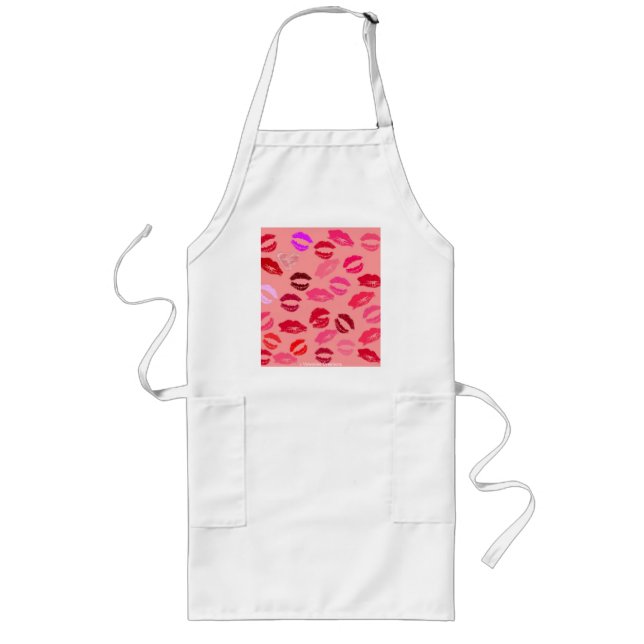 VALENTINES DAY CHEF APRONS - COOKING SuppLIES Långt Förkläde (Framsidan)