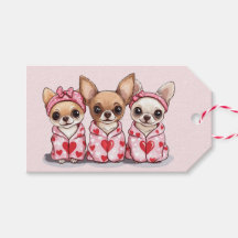 Valentines day Chihuahua Hundar