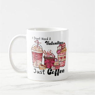 Valentines Day Coffee Funny Kaffemugg