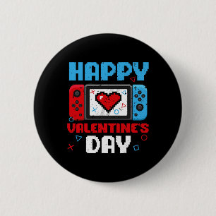 Valentines day Controller Video Game Heart Boys Pa Knapp