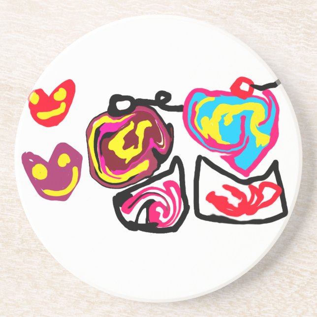 valentine's day cupcakes underlägg (Framsidan)