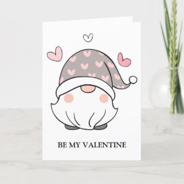 Valentines day Cute Kärlek Helgdag Gnome Helgkort