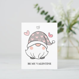 Valentines day Cute Kärlek Helgdag Gnome Julkort