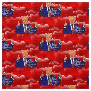 valentines day donald trumpettyge tyg