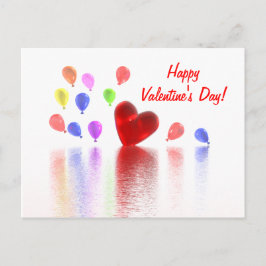 Valentines day Firande Helg Vykort