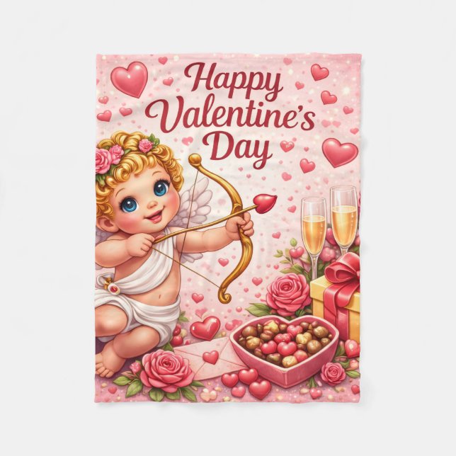 Valentines Day Fleece Blanket (Framsidan)