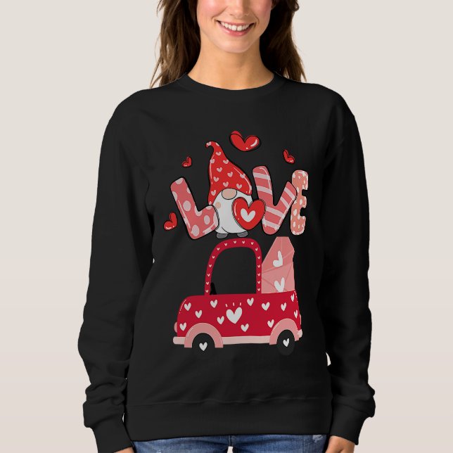Valentines Day for Womens with Cute Gnomes Love  2 T Shirt (Framsida)
