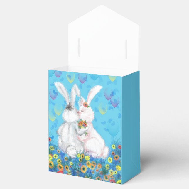 Valentines Day Förmån Box Söt Kärlek Kyss  Presentaskar (Öppnad)