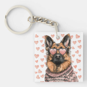 Valentines day German Shepherd Hund