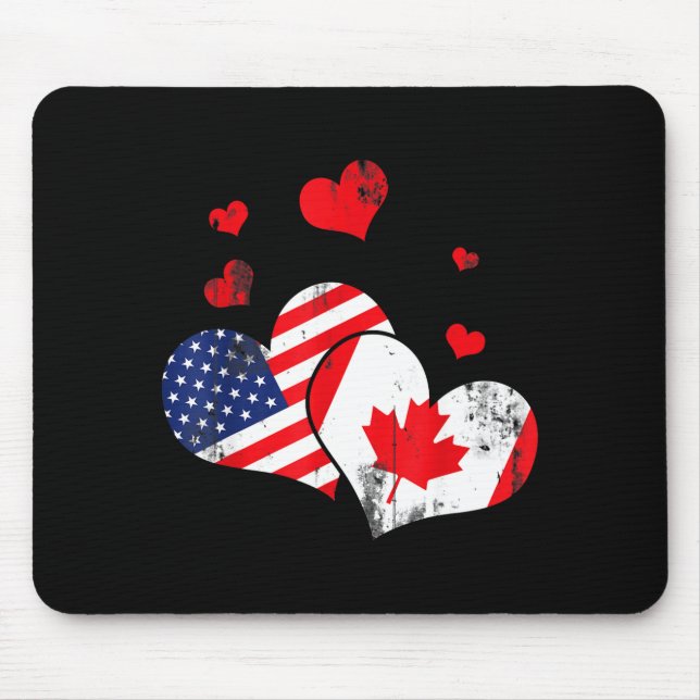 Valentine's Day Gift Maple Leaf Canada  Musmatta (Framsidan)