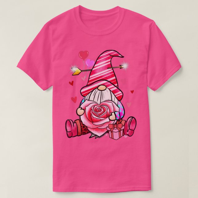 Valentines day Gnome8 T Shirt (Design framsida)