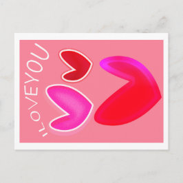 Valentines Day greeting card Vykort