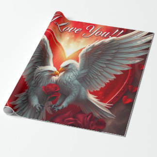 Valentine's Day Heart Hug - eagle Presentpapper
