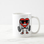 Valentines day Heart Weightlyftande Gym Workout Ma Kaffemugg<br><div class="desc">Valentines day Heart Weightlyftande Gym Workout Manar Women Kid</div>