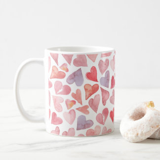 Valentines Day Hearts Mug Kaffemugg