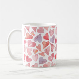 Valentines Day Hearts Mug Kaffemugg