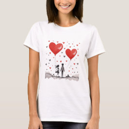 Valentines Day Hearts T Shirt