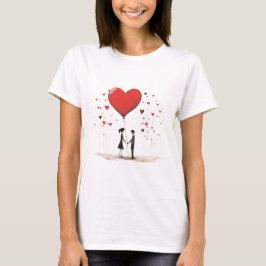 Valentines Day Hearts T Shirt