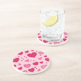 Valentines day Hearts Underlägg 01