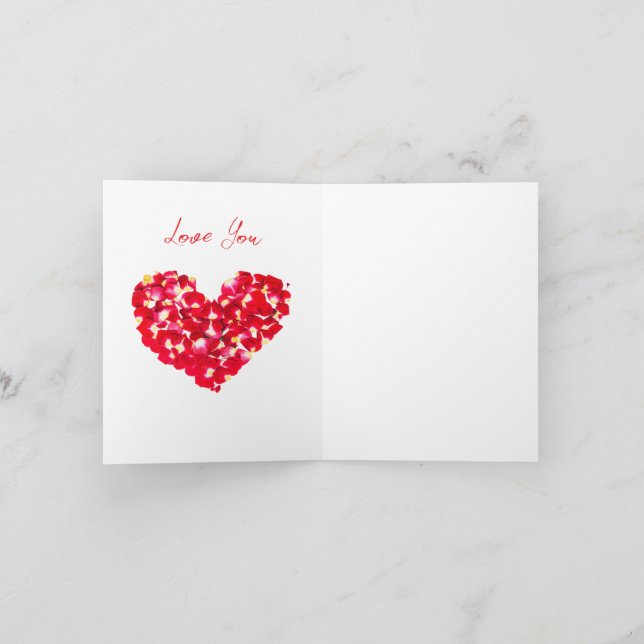 Valentine's Day Helgkort (Inuti)