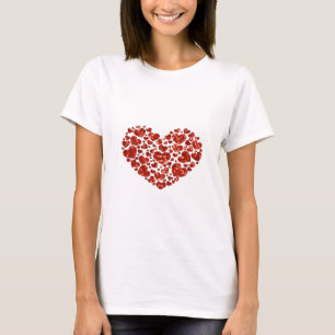 valentines day-hjärta t shirt
