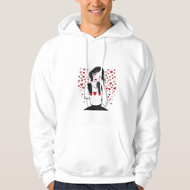 valentines day hoodie (Framsida)