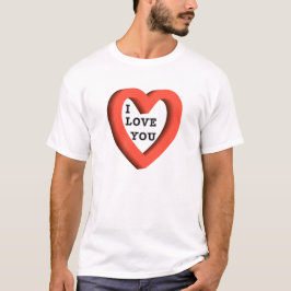 valentines day i kärlek du T-Shirt